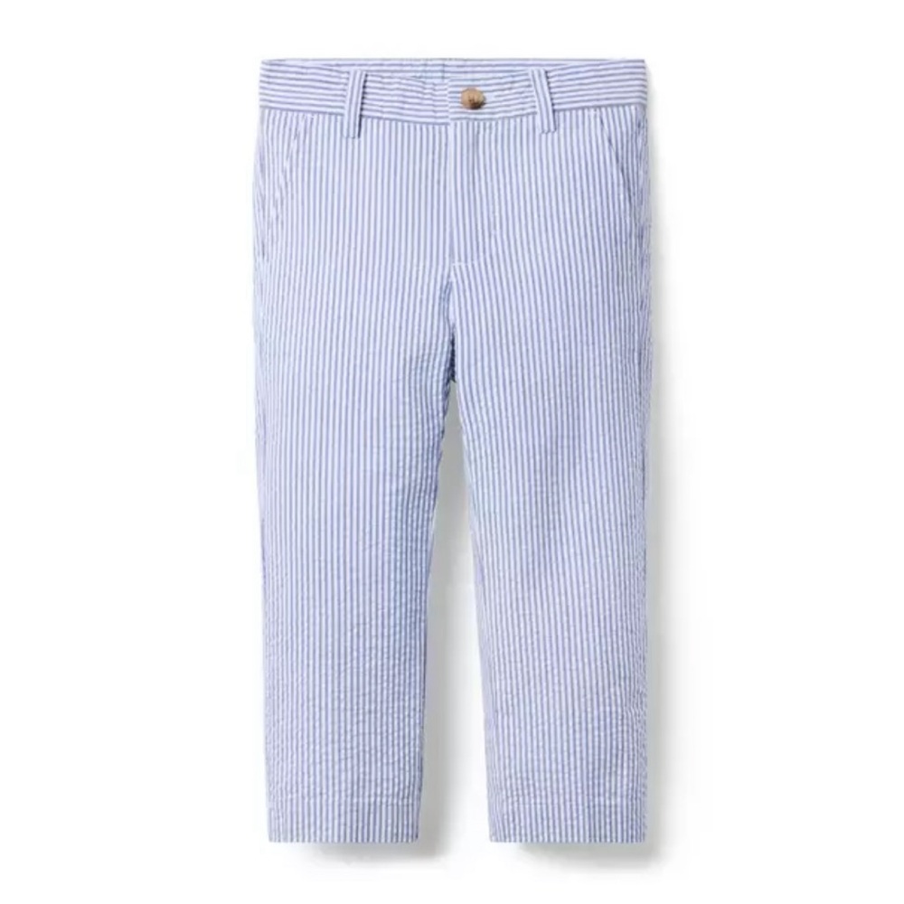 Janie and Jack Striped Seersucker Pant Size 12-18 Months